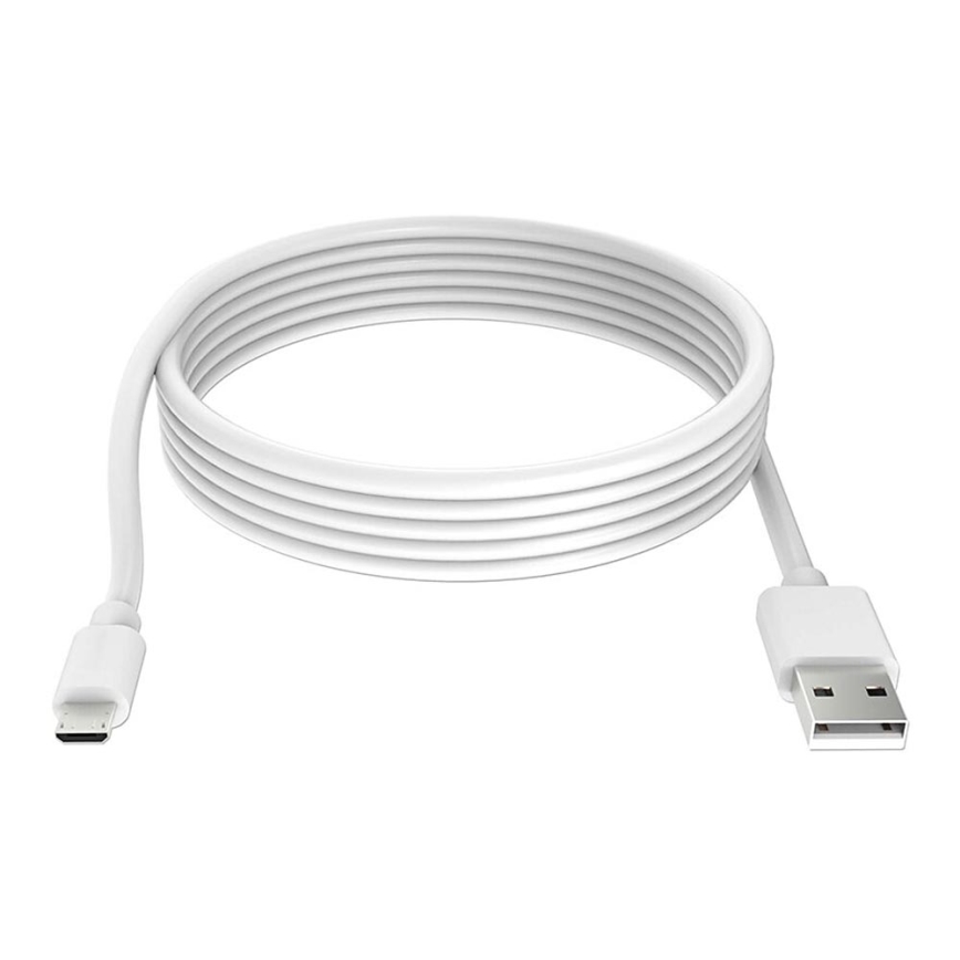 Winner Group - USB кабел Micro USB / USB-A 2m бял