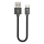 Winner Group - USB кабел USB-C / USB-A 20 см черен