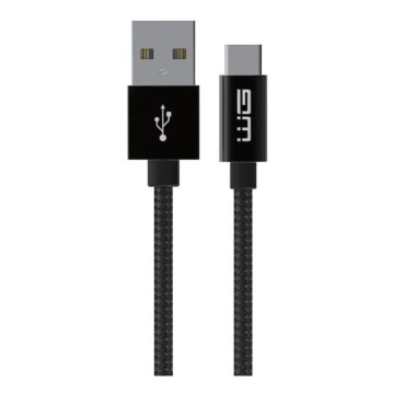 Winner Group - USB кабел USB-C / USB-A 30W 3m черен