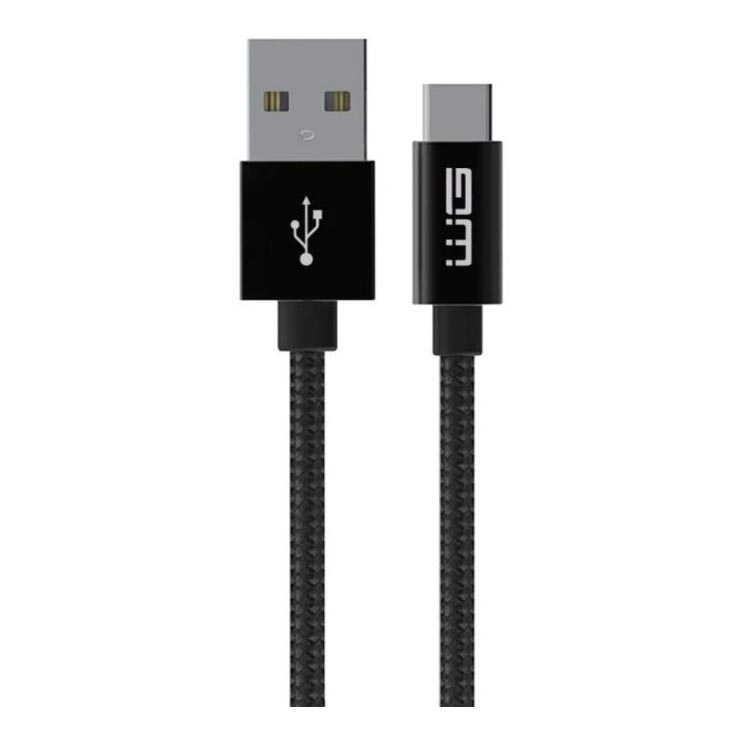 Winner Group - USB кабел USB-C / USB-A 30W 3m черен