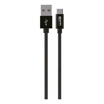 Winner Group - USB кабел USB-C / USB-A 60W 50 см черен