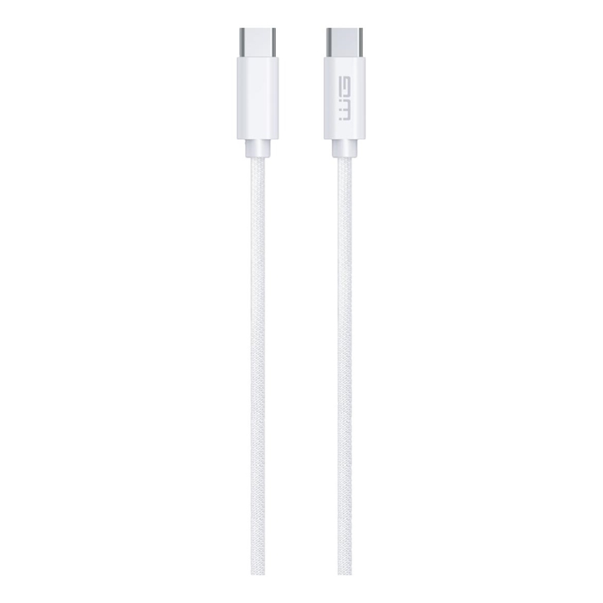 Winner Group - USB кабел USB-C / USB-C 60W 2m бял