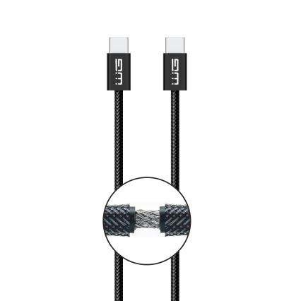 Winner Group - USB кабел USB-C / USB-C 60W 3m черен