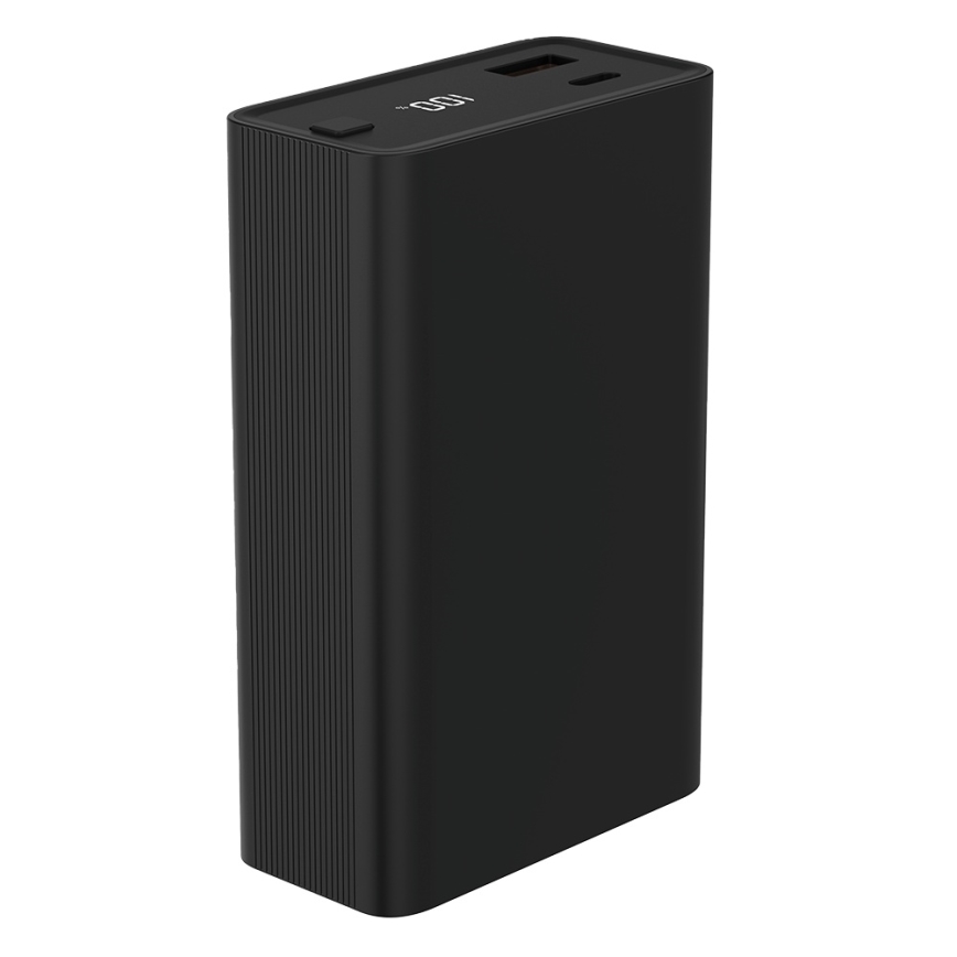 Winner Group - Външна батерия с дисплей 20000 mAh 20W Power Delivery черен