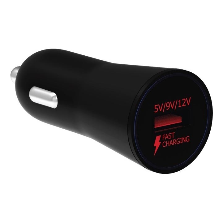 Winner Group - Зарядно за кола 1xUSB-A Power Delivery 18W черен