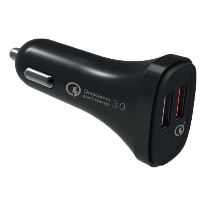 Winner Group - Зарядно за кола 2xUSB-A Power Delivery 30W черен