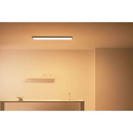 WiZ - LED Димируем панел SUPERSLIM LED/36W/230V 2700-6500K Wi-Fi черен