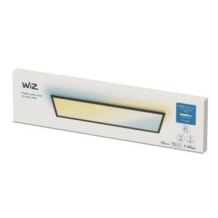 WiZ - LED Димируем панел SUPERSLIM LED/36W/230V 2700-6500K Wi-Fi черен