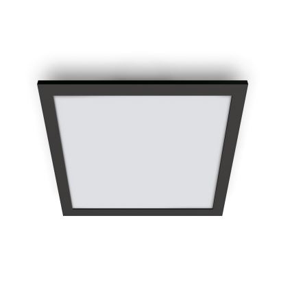WiZ - LED Димируем плафон SUPERSLIM LED/36W/230V 2700-6500K Wi-Fi черен