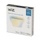 WiZ - LED Димируем плафон SUPERSLIM LED/12W/230V 2700-6500K Wi-Fi бял