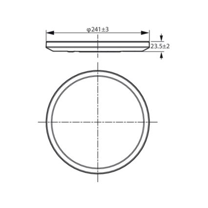 WiZ - LED Димируема лампа SUPERSLIM LED/14W/230V 2700-6500K Wi-Fi бяла