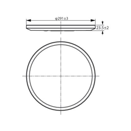 WiZ - LED Димируема лампа SUPERSLIM LED/16W/230V 2700-6500K Wi-Fi бяла