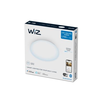 WiZ - LED Димируема лампа SUPERSLIM LED/17W/230V 4000K Wi-Fi