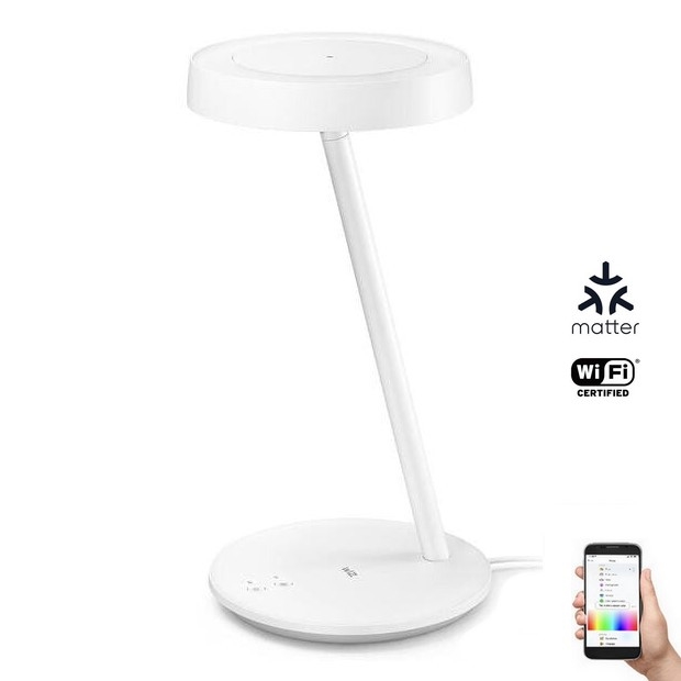WiZ - LED Димируема настолна лампа PORTRAIT LED/10W/5V Wi-Fi 2700-6500K CRI 90