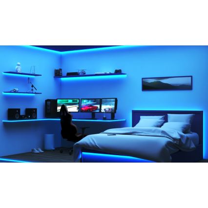 WiZ - LED RGB Димируема лента 10m LED/12W/230V Wi-Fi