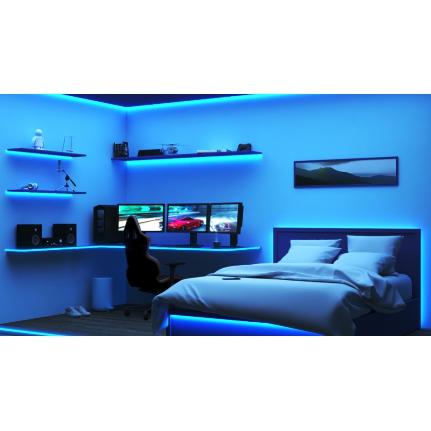 WiZ - LED RGB Димируема лента 10m LED/12W/230V Wi-Fi