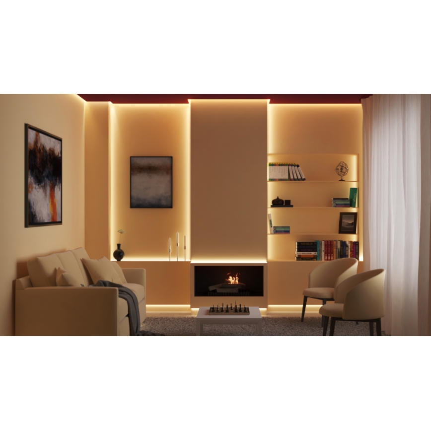 WiZ - LED RGB Димируема лента 10m LED/12W/230V Wi-Fi