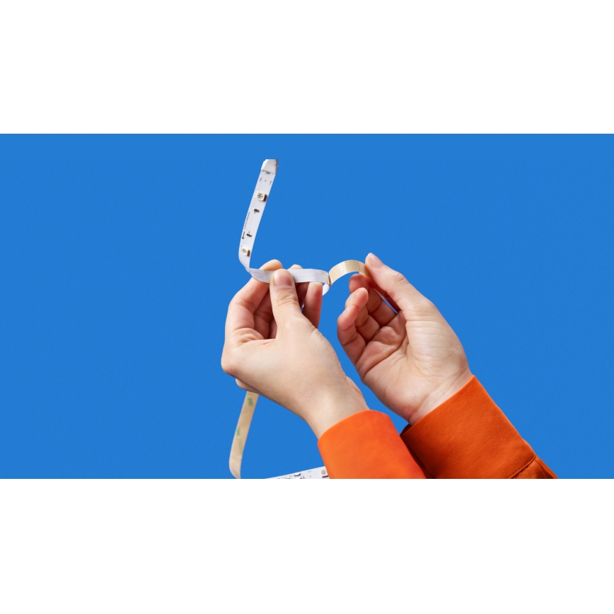 WiZ - LED RGBIC Димируема лента 10m LED/21W/230V 2700-6500K Wi-Fi