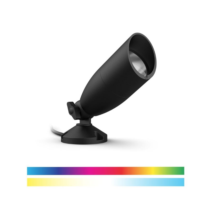 WiZ - LED RGBW Димируем екстериорен спот SPOT LED/4W/12V 2700K-5000K IP65 Wi-Fi