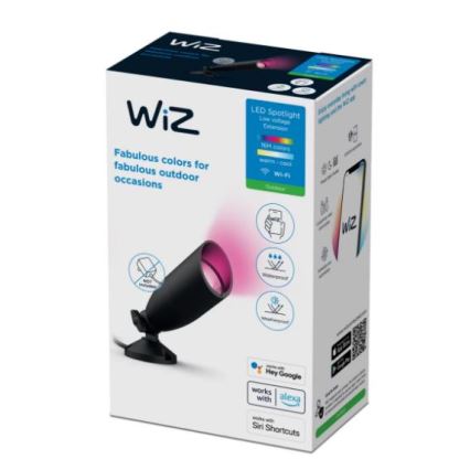 WiZ - LED RGBW Димируем екстериорен спот SPOT LED/4W/12V 2700K-5000K IP65 Wi-Fi