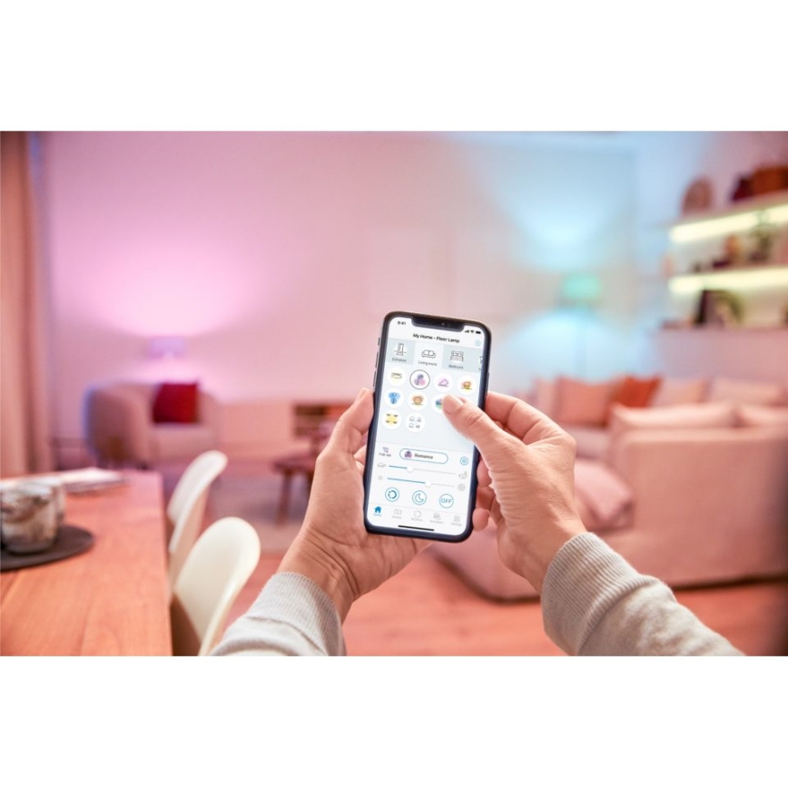 WiZ - LED RGBW Димируем спот IMAGEO 4xGU10/4,9W/230V 2200-6500K Wi-Fi CRI 90 черен