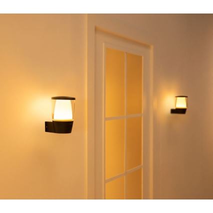 WiZ - LED RGBW Димируем екстериорен аплик ELPAS LED/8,5W/230V 2700–5000K IP44 Wi-Fi