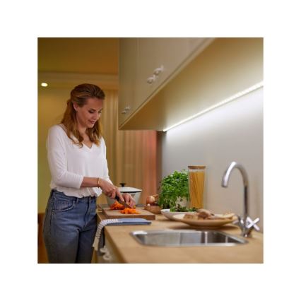 WiZ - LED RGBW Димируема лента 1м LED/11W/12V 2700-6500K Wi-Fi