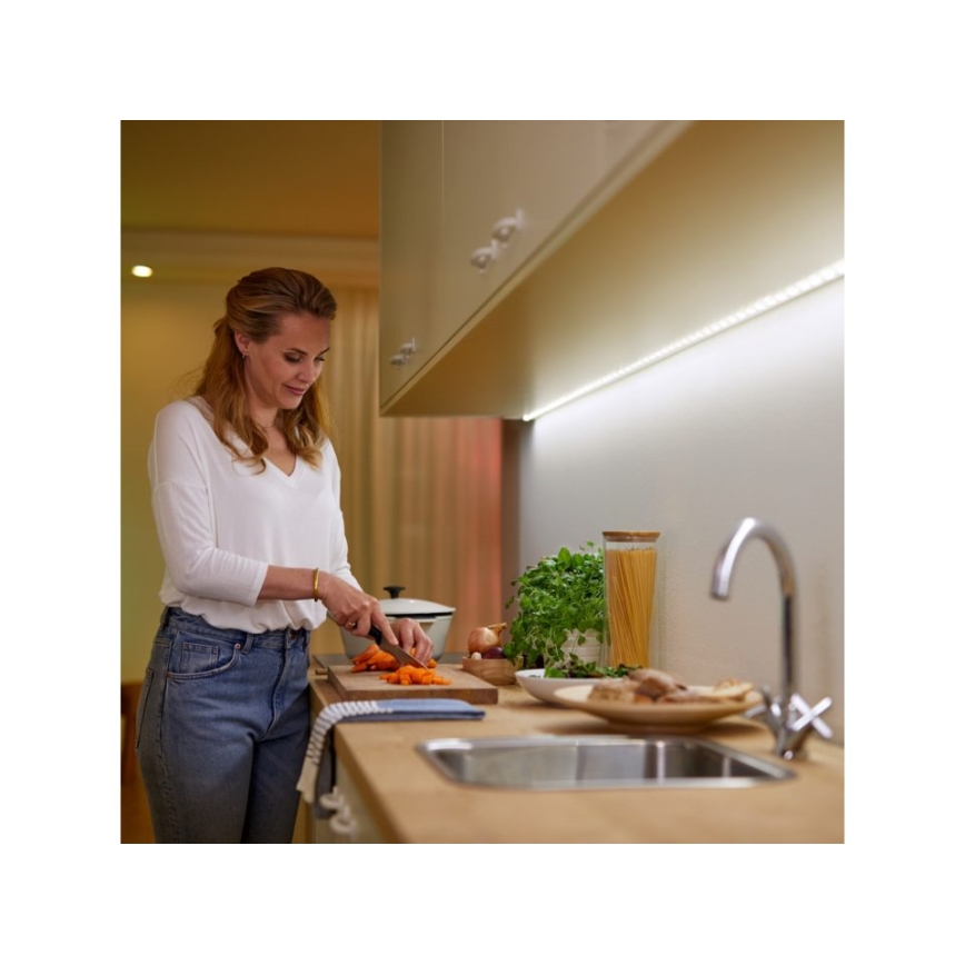 WiZ - LED RGBW Димируема лента 1м LED/11W/12V 2700-6500K Wi-Fi