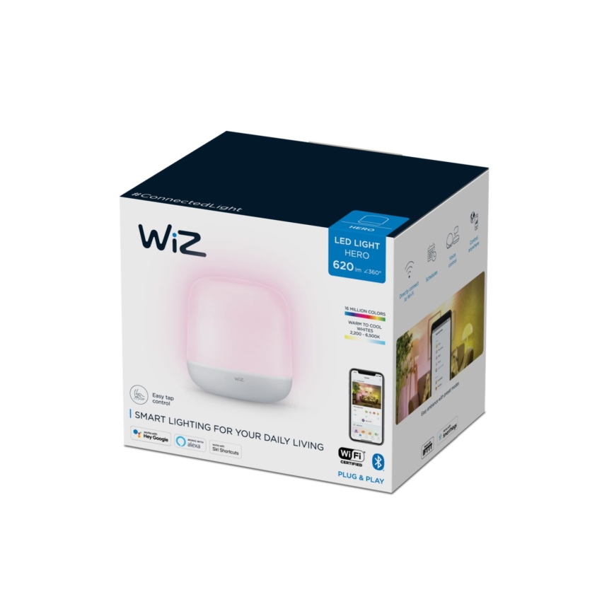 WiZ - LED RGBW Димируема настолна лампа HERO LED/9W/230V 2200-6500K Wi-Fi