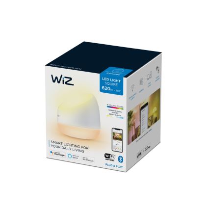 WiZ - LED RGBW Димируема настолна лампа SQUIRE LED/9W/230V 2200-6500K Wi-Fi