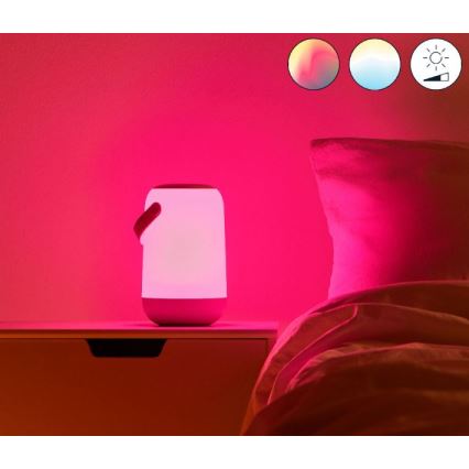 WiZ - LED RGBW Димируема преносима лампа MOBILE LED/13,5W/5V 2200-6500K Wi-Fi