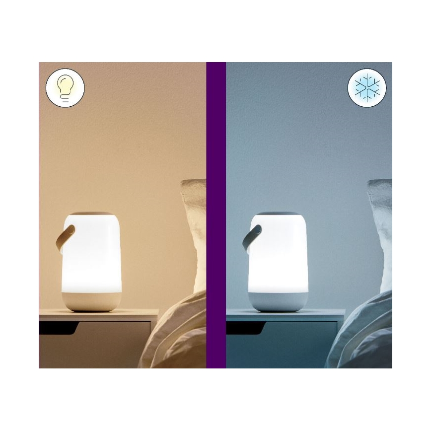 WiZ - LED RGBW Димируема преносима лампа MOBILE LED/13,5W/5V 2200-6500K Wi-Fi