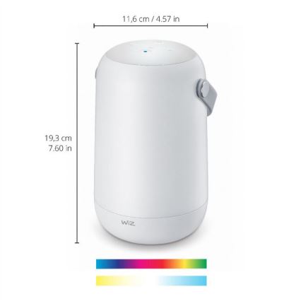 WiZ - LED RGBW Димируема преносима лампа MOBILE LED/13,5W/5V 2200-6500K Wi-Fi