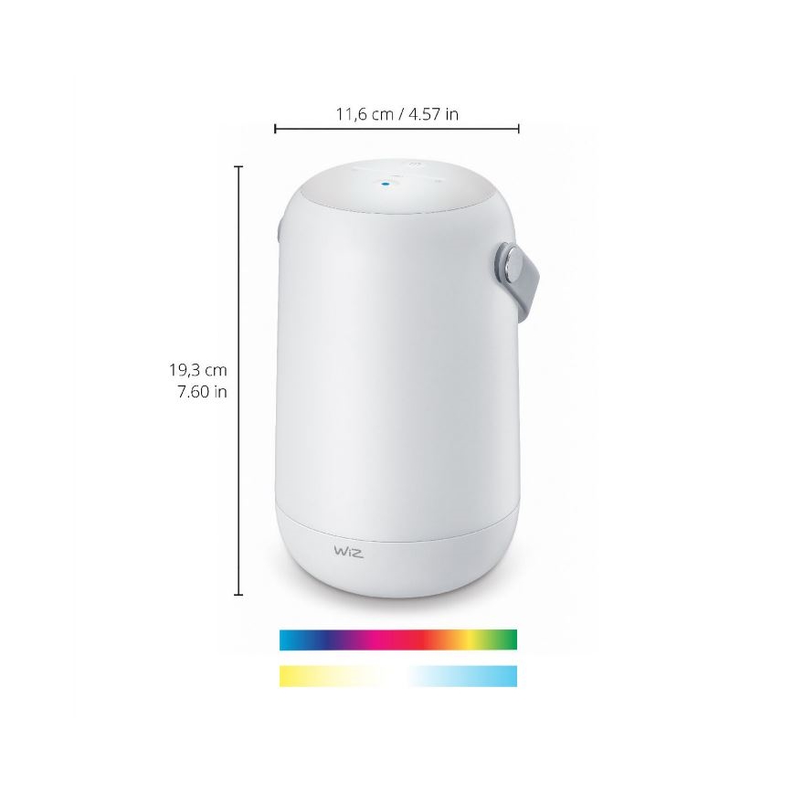 WiZ - LED RGBW Димируема преносима лампа MOBILE LED/13,5W/5V 2200-6500K Wi-Fi