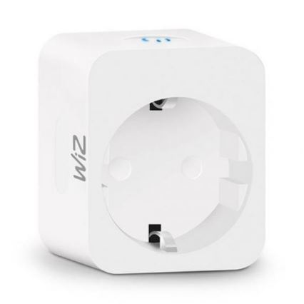 WiZ - Смарт щепсел F 2300W Wi-Fi SCHUKO