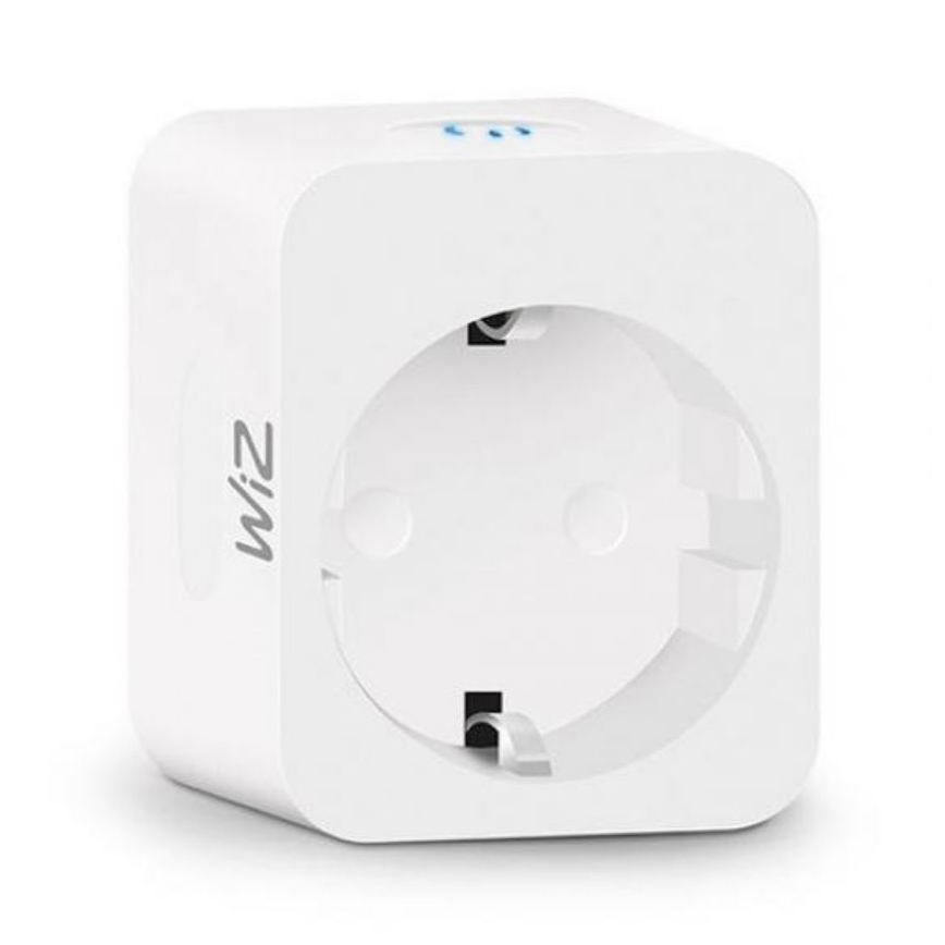 WiZ - Смарт щепсел F 2300W Wi-Fi SCHUKO