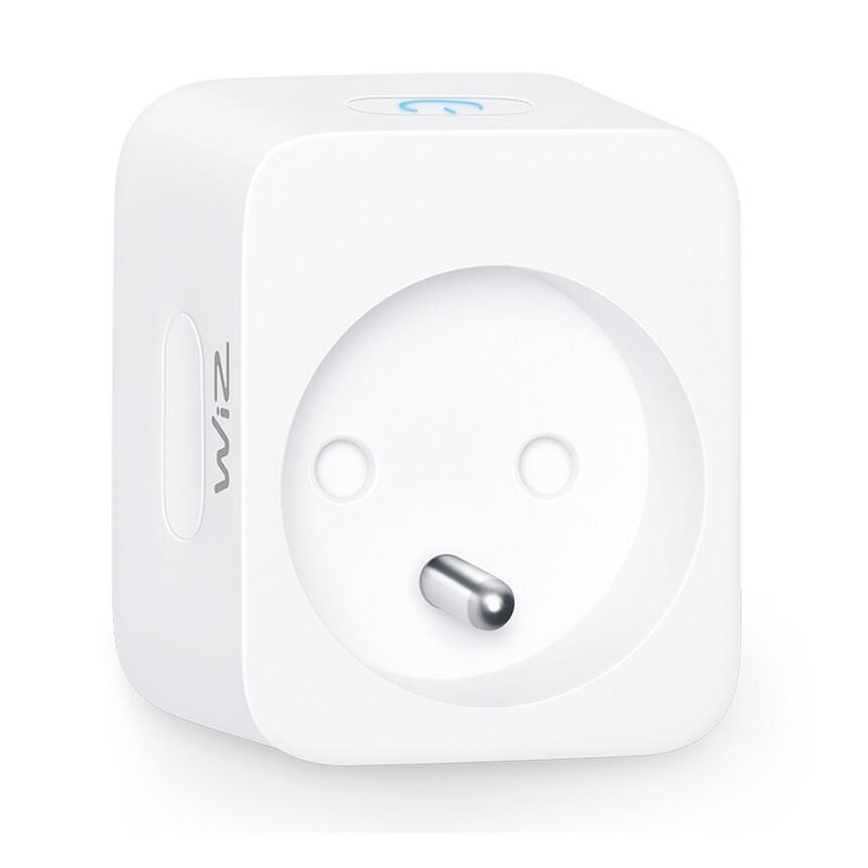 WiZ - Смарт контакт E 2300W + електромер Wi-Fi