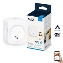 WiZ - Смарт контакт E 2300W + електромер Wi-Fi