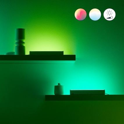 WiZ - КОМПЛЕКТ 2x LED RGBW Регулируема лампа BAR LED/5,5W/230V 2200-6500K Wi-Fi