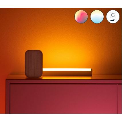 WiZ - КОМПЛЕКТ 2x LED RGBW Регулируема лампа BAR LED/5,5W/230V 2200-6500K Wi-Fi