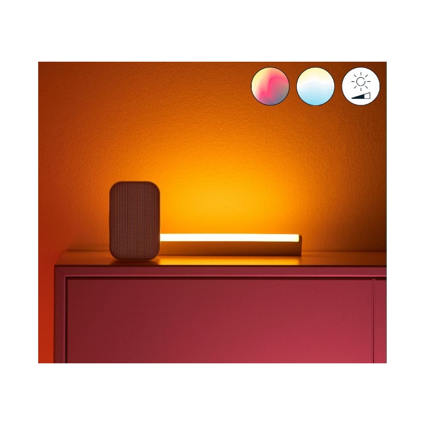 WiZ - КОМПЛЕКТ 2x LED RGBW Регулируема лампа BAR LED/5,5W/230V 2200-6500K Wi-Fi