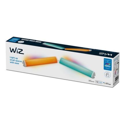 WiZ - КОМПЛЕКТ 2x LED RGBW Регулируема лампа BAR LED/5,5W/230V 2200-6500K Wi-Fi