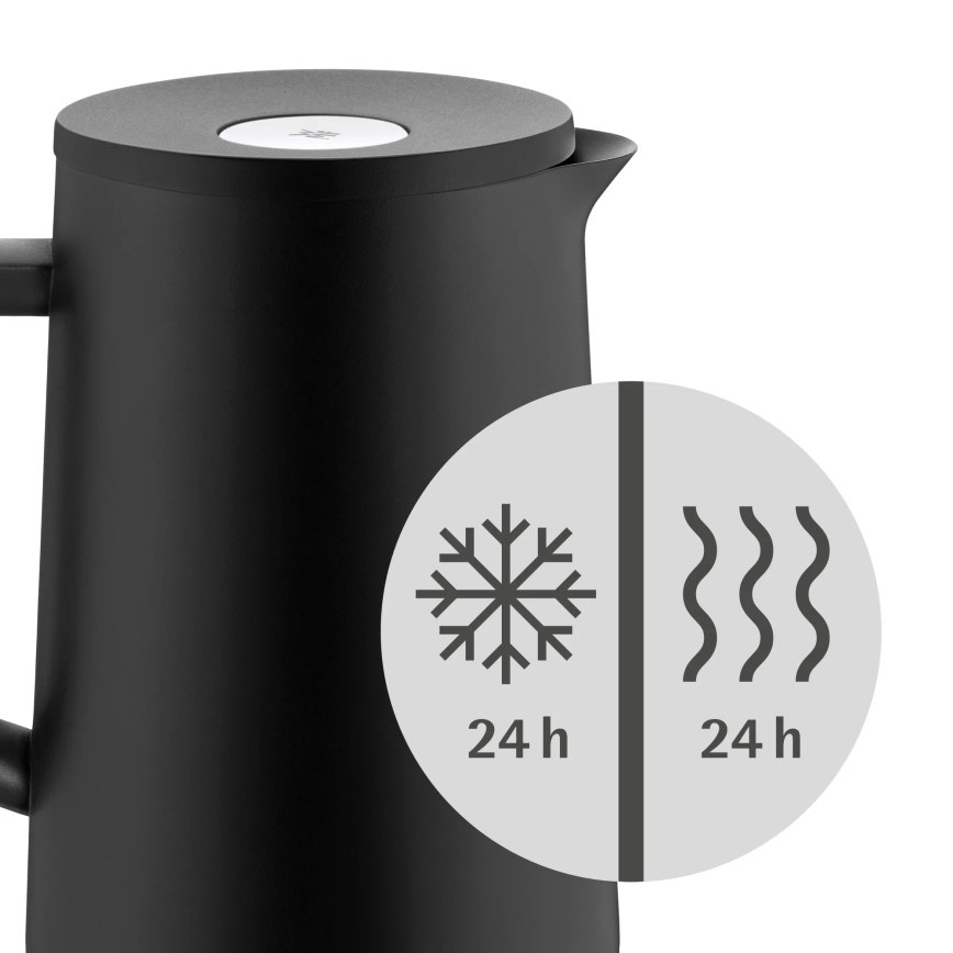 WMF - Черна термо кана IMPULSE 1 л