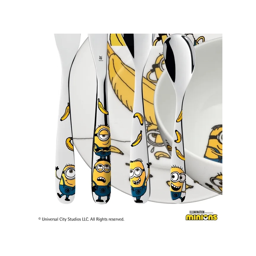 WMF - Детски комплект за хранене MIMONI, 6 части