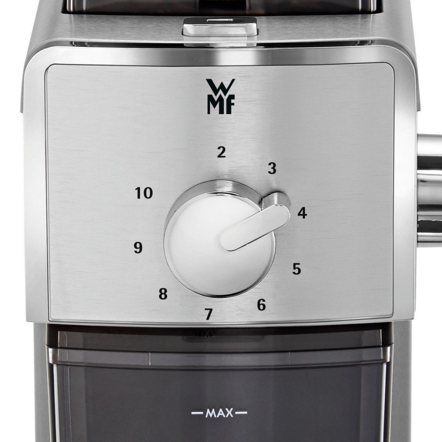 WMF - Електрическа кафемелачка 180 г STELIO 110W/230V неръждаема стомана