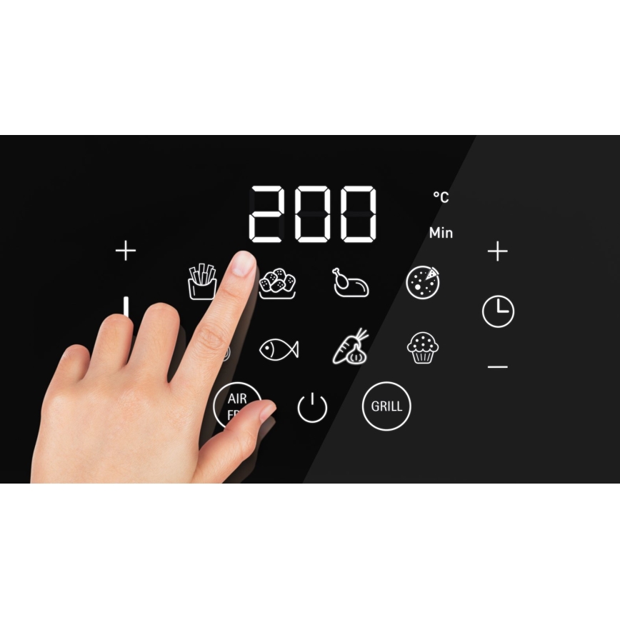 WMF - Еър фрайър MULTI TASTE 1550W/230V черен