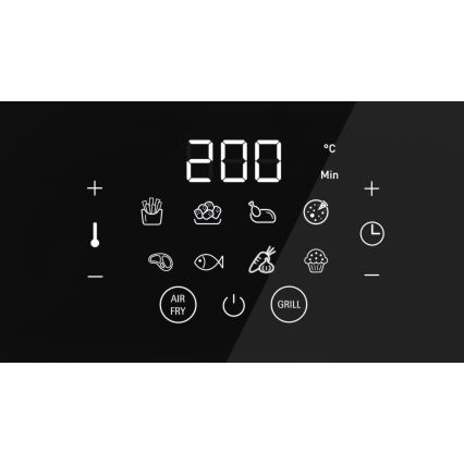 WMF - Еър фрайър MULTI TASTE 1550W/230V черен