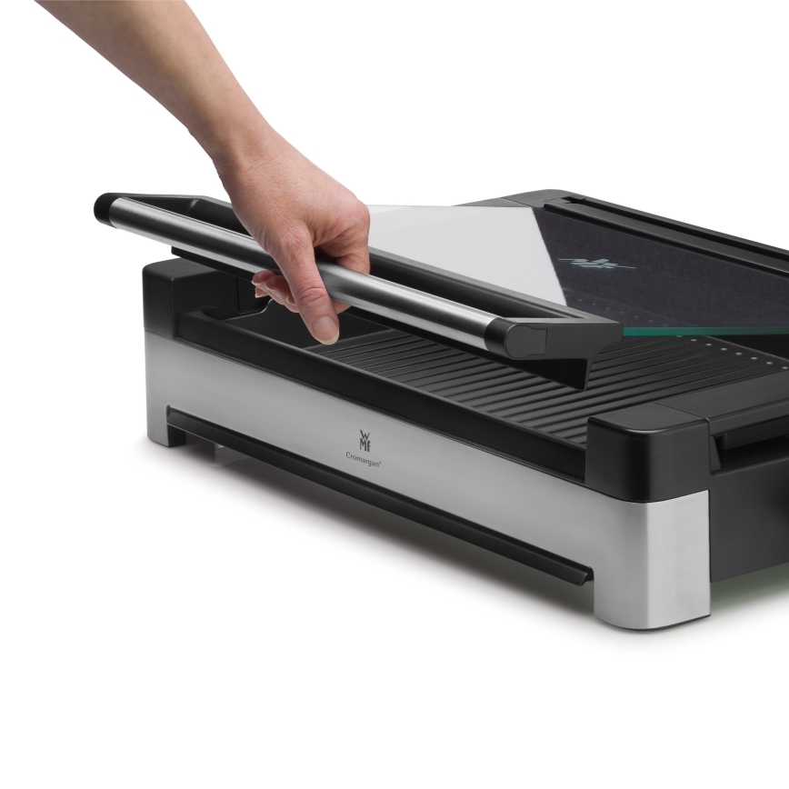 WMF - Настолна електрическа скара с капак LONO 2200W/230V неръждаем