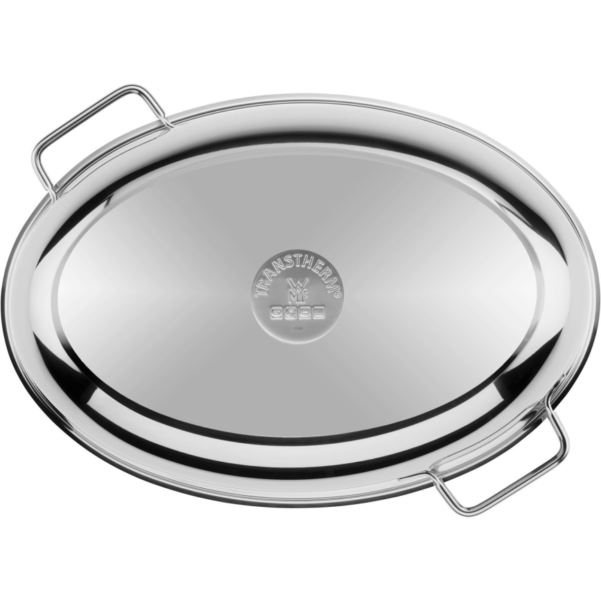 WMF - Овален тиган за печене с капак  41x28,5 x18 см неръждаем