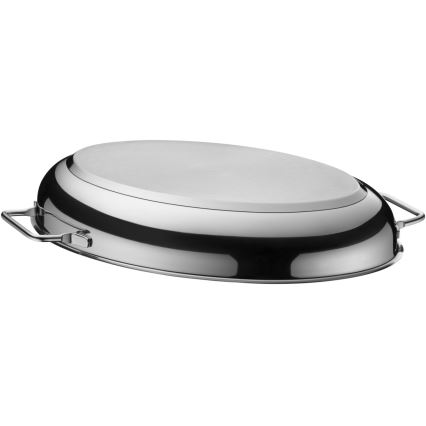 WMF - Овален тиган за печене с капак  41x28,5 x18 см неръждаем